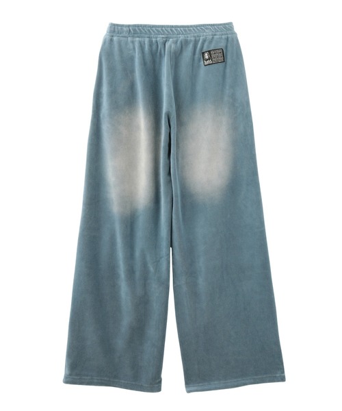 X-girl(エックスガール)の「FADED VELOUR LOOSE FIT PANTS(その他パンツ・レディース・ブラック/ライトブルー/ブラウン・S/M)」の13枚目の写真