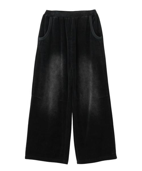X-girl(エックスガール)の「FADED VELOUR LOOSE FIT PANTS(その他パンツ・レディース・ブラック/ライトブルー/ブラウン・S/M)」の14枚目の写真