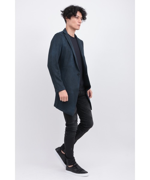 TORNADO MART(トルネードマート)の「ネオチェスター(チェスターコート・メンズ・ホワイト/ブルー・MEDIUM/LARGE/XXL/LL)」の12枚目の写真