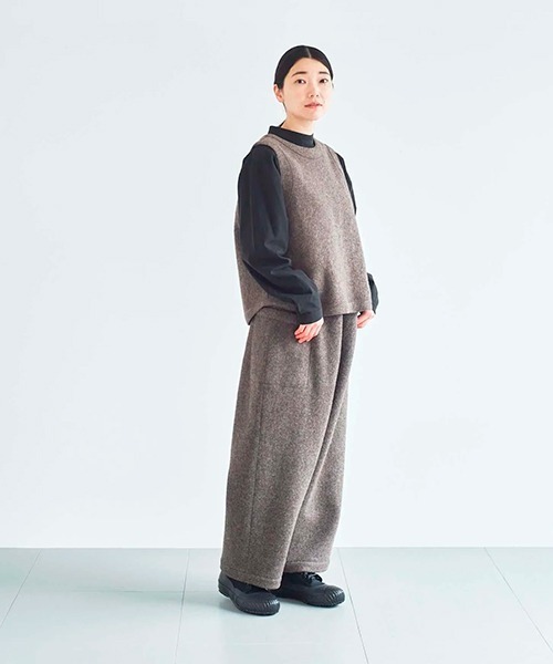 ata vest 2. / 圧縮ウールベスト（ベスト）｜ata（アタ）の