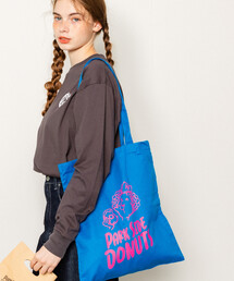 FREAK'S STORE(t[NXXgA)PARK SIDE DONUTS × FREAK'S STORE/p[NTChh[ibc ʒ PARK SIDE DONUTS TOTE BAG/p[NTChh[ic g[gobOyWJz(g[gobO)