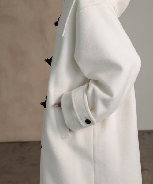 セール】ウーリーテックロングダッフル 494129（ダッフルコート