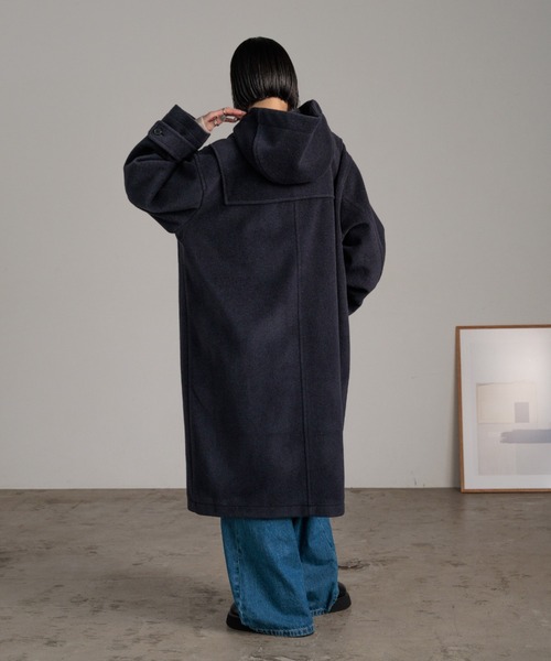 セール】ウーリーテックロングダッフル 494129（ダッフルコート