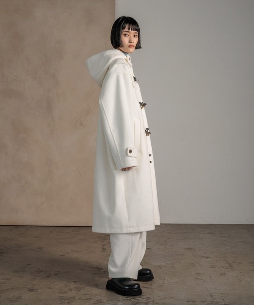 セール】ウーリーテックロングダッフル 494129（ダッフルコート