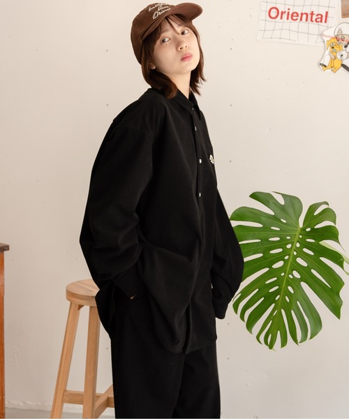bashful base Oriental(バッシュフルベースオリエンタル)の「【bbO】ビッグシルエットコーデュロイシャツジャケット(シャツ/ブラウス・メンズ・ブラック/ブラウン・MEDIUM/LARGE)」の19枚目の写真