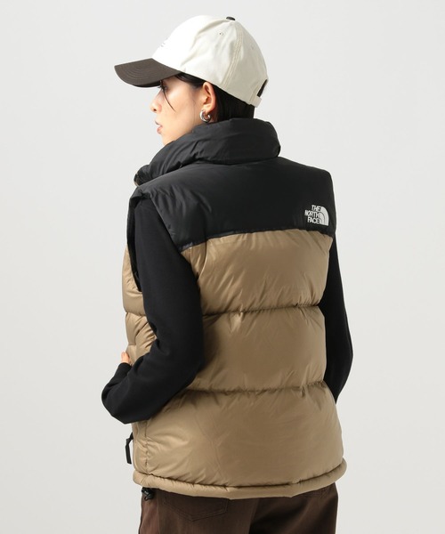THE NORTH FACE(ザノースフェイス)の「【THE NORTH FACE(ザ・ノース・フェイス)】ヌプシベスト(その他アウター・レディース・ブラック/カーキ・LARGE)」の4枚目の写真