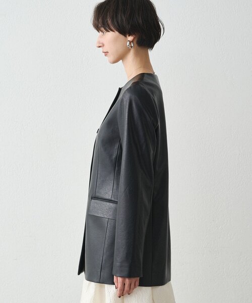 (新品タグ付き❗)missadoraレザージャケット 2024 Autumn Winter