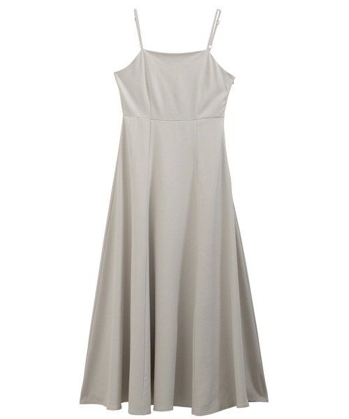 nouvellemoi（ヌーベルモイ）の「フレアキャミワンピース（ワンピース・レディース・ブラック/アイボリー/ベージュ系その他/グレー・L/M/S）」の15枚目の写真