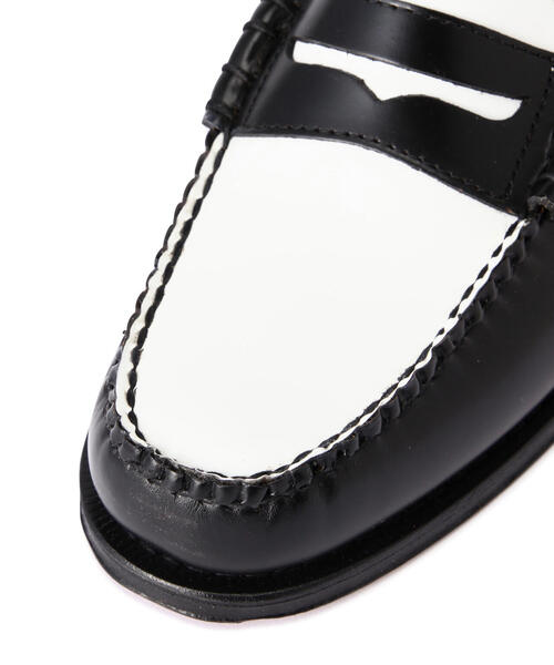 G.H.BASS（ジーエイチバス）の「G.H.BASS (ジーエイチバス)LARSON MOC PENNY /BA11010H（ローファー・メンズ・ブラック系その他・9/8/7.5/7/8.5）」の6枚目の写真