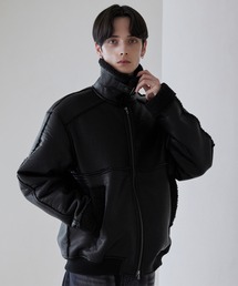 LUENNA（ルエナ）の「【LUENNA】Fake Mouton Short Boa Jacket / フェイクムートンショートボアジャケット（ブルゾン）」