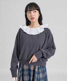 スウェット（グレー/灰色系・フリル）ファッション通販 - ZOZOTOWN