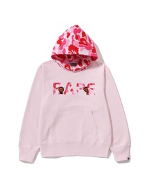 ABC CAMO LOGO WITH BABY LISA PULLOVER HOODIE