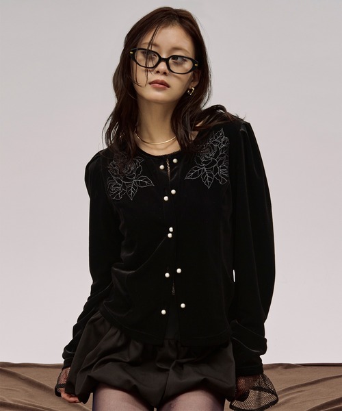 新品タグ付♡ ヘヨン ローズカーディガン hyeon rose cardigan HYEON (ヘヨン) official online store