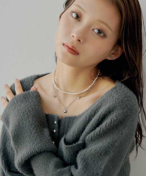 Chico（チコ）の「パールネックレスセット（ネックレス・レディース・シルバー/ゴールド・FREE）」の6枚目の写真