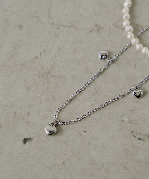 Chico（チコ）の「パールネックレスセット（ネックレス・レディース・シルバー/ゴールド・FREE）」の4枚目の写真