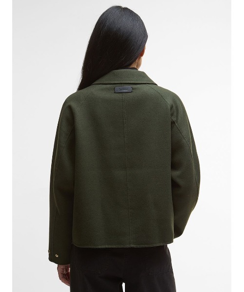 Barbour(バブアー)の「Leoni オーバー シャツジャケット(レディース)(シャツ/ブラウス・レディース・ブラック/オリーブ・6/8)」の5枚目の写真