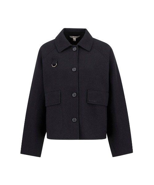 Barbour(バブアー)の「Leoni オーバー シャツジャケット(レディース)(シャツ/ブラウス・レディース・ブラック/オリーブ・6/8)」の17枚目の写真