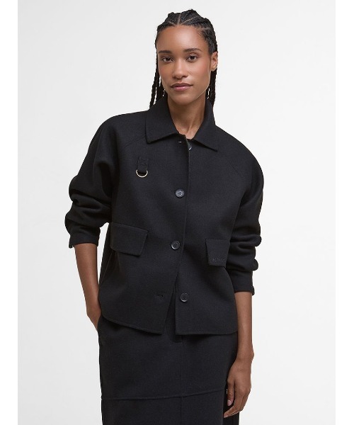 Barbour(バブアー)の「Leoni オーバー シャツジャケット(レディース)(シャツ/ブラウス・レディース・ブラック/オリーブ・6/8)」の10枚目の写真