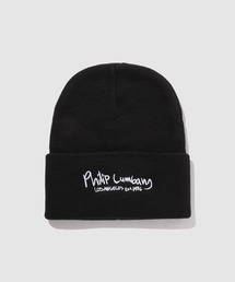 Philip Lumbang（フィリップランバン）の「Philip Lumbang ロゴ刺繍ニットキャップ（ニットキャップ/ビーニー）」