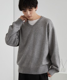 オーバーサイズ」に該当するレディースのニット/セーター（Vネック