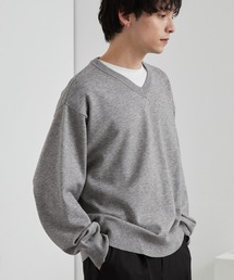オーバーサイズ」に該当するレディースのニット/セーター（グレー/灰色