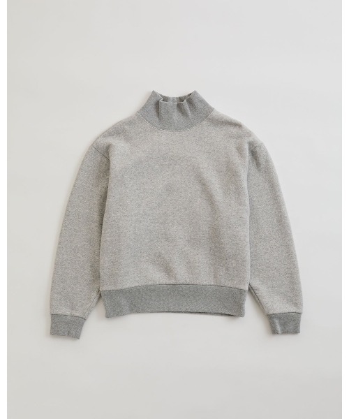 THE SHINZONE(ザ シンゾーン)の「THE SHINZONE HIGH NECK COMMON SWEATSHIRT 25AMSCU11(スウェット・レディース・グリーン/グレー・FREE)」の1枚目の写真