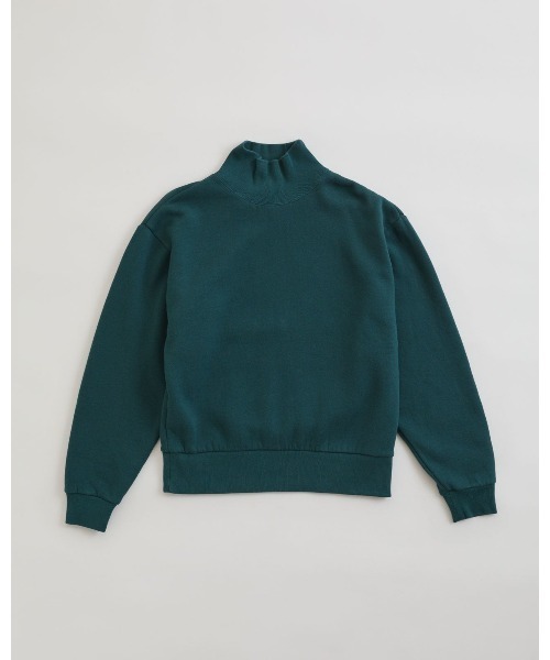 THE SHINZONE(ザ シンゾーン)の「THE SHINZONE HIGH NECK COMMON SWEATSHIRT 25AMSCU11(スウェット・レディース・グリーン/グレー・FREE)」の2枚目の写真