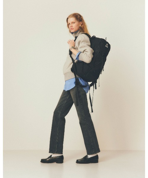 THE SHINZONE(ザ シンゾーン)の「THE SHINZONE HIGH NECK COMMON SWEATSHIRT 25AMSCU11(スウェット・レディース・グリーン/グレー・FREE)」の3枚目の写真