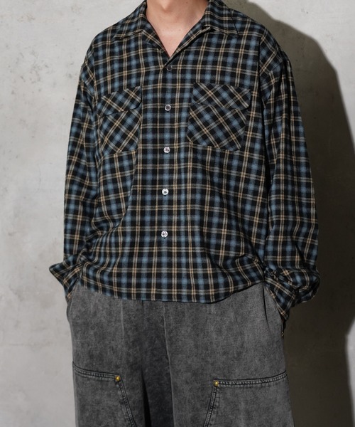 TOWNCRAFT / タウンクラフト 50S W-FLAP LOOP COLLAR SHIRTS by YOSEI