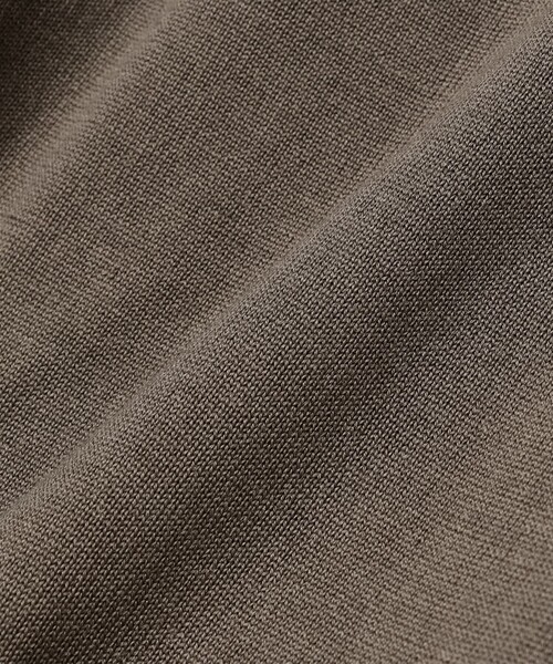 MORGANO（モルガーノ）の「【別注】MORGANO / 21ゲージ モックネック ニット（ニット/セーター・メンズ・ブラック系その他4/ライトブラウン/イエロー系その他6/ブラック/パープル・44/52/50/48/46）」の16枚目の写真