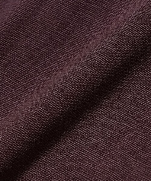 MORGANO（モルガーノ）の「【別注】MORGANO / 21ゲージ モックネック ニット（ニット/セーター・メンズ・ブラック系その他4/ライトブラウン/イエロー系その他6/ブラック/パープル・44/52/50/48/46）」の21枚目の写真