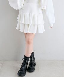 MAJESTIC LEGON | キラキララインストーンスカパン(スカート)