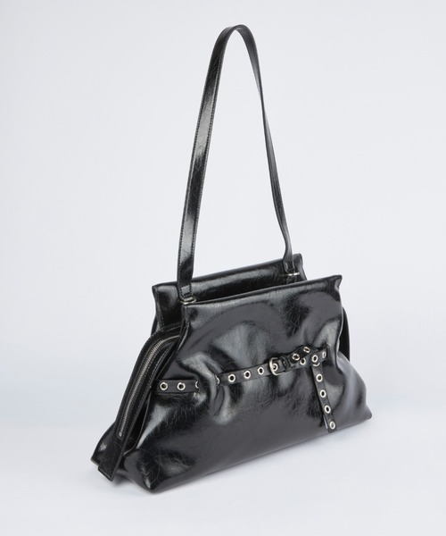 DELL'EST(デルエスト)の「STRIN BAGトートバッグ《DELL'EST》(ショルダーバッグ・レディース・ブラウン/ブラック・フリー)」の11枚目の写真
