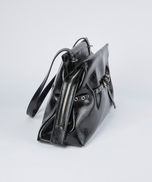DELL'EST(デルエスト)の「STRIN BAGトートバッグ《DELL'EST》(ショルダーバッグ・レディース・ブラウン/ブラック・フリー)」の9枚目の写真