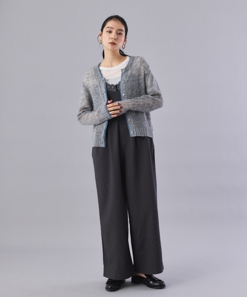 Muscat(マスカット)の「レースキャミオールインワン(ワンピース・レディース・ブラック/ベージュ/チャコールグレー・F)」の6枚目の写真