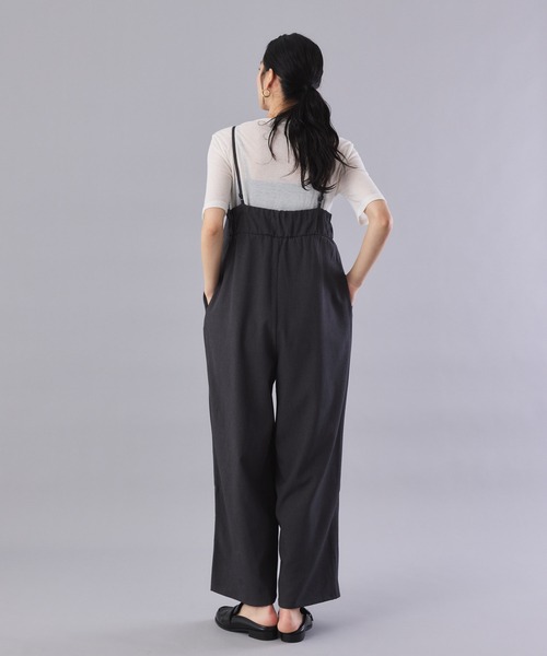 Muscat(マスカット)の「レースキャミオールインワン(ワンピース・レディース・ブラック/ベージュ/チャコールグレー・F)」の9枚目の写真