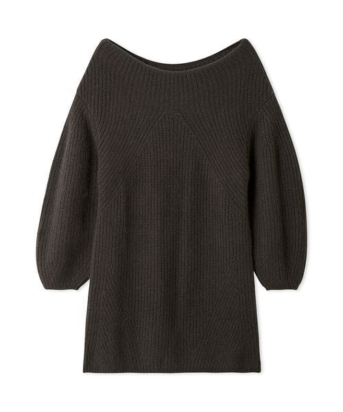 SNIDEL(スナイデル)の「ラクーンミニニットワンピース(ワンピース・レディース・ライトベージュ/チャコールグレー/ピンク・F)」の22枚目の写真