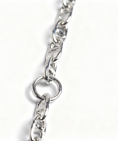 NO ID.（ノーアイディ）の「【NO ID.】Anchor Chain Lariat / アンカー チェーン ラリエット（ネックレス・メンズ・シルバー・ONE SIZE）」の5枚目の写真