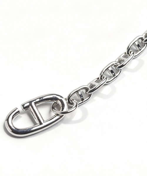 NO ID.（ノーアイディ）の「【NO ID.】Anchor Chain Lariat / アンカー チェーン ラリエット（ネックレス・メンズ・シルバー・ONE SIZE）」の7枚目の写真