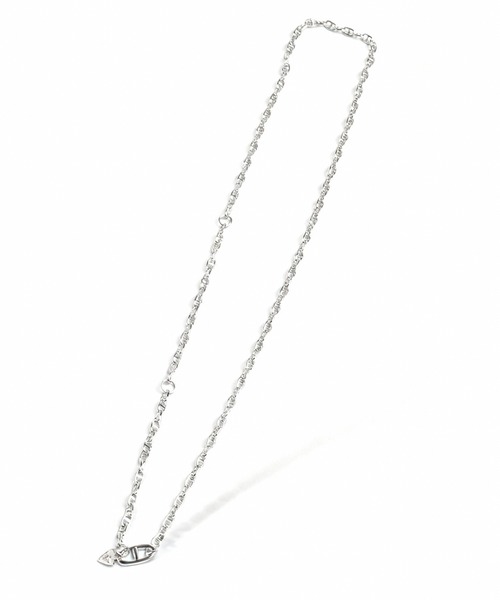 NO ID.（ノーアイディ）の「【NO ID.】Anchor Chain Lariat / アンカー チェーン ラリエット（ネックレス・メンズ・シルバー・ONE SIZE）」の3枚目の写真