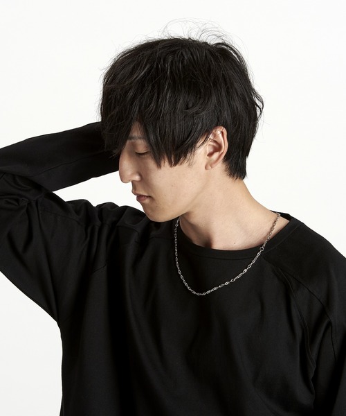 NO ID.（ノーアイディ）の「【NO ID.】Anchor Chain Lariat / アンカー チェーン ラリエット（ネックレス・メンズ・シルバー・ONE SIZE）」の16枚目の写真