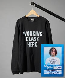 WORN FREE（ウォーンフリー）の「【 WORN FREE / ウォーンフリー 】JOHN LENON WORKING CLASS HERO L/S TEE（Tシャツ/カットソー）」