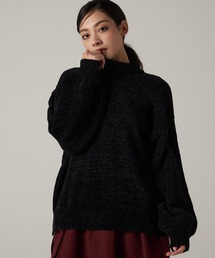 シェニール ニット プルオーバー