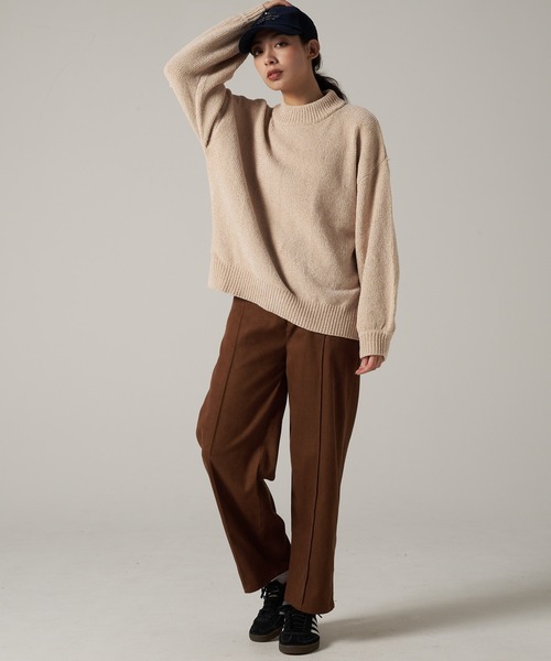 Eddie Bauer（エディーバウアー）の「シェニール ニット プルオーバー（ニット/セーター・レディース・パープル/ライトベージュ/ブラック・L/M/S/XL）」の20枚目の写真