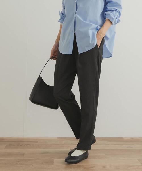 URBAN RESEARCH DOORS(アーバンリサーチドアーズ)の「ツイルストレッチテーパードイージーパンツ(その他パンツ・レディース・ブラック/カーキ/チャコールグレー・MEDIUM/X-SMALL/SMALL)」の17枚目の写真