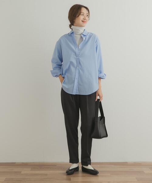 URBAN RESEARCH DOORS(アーバンリサーチドアーズ)の「ツイルストレッチテーパードイージーパンツ(その他パンツ・レディース・ブラック/カーキ/チャコールグレー・MEDIUM/X-SMALL/SMALL)」の19枚目の写真