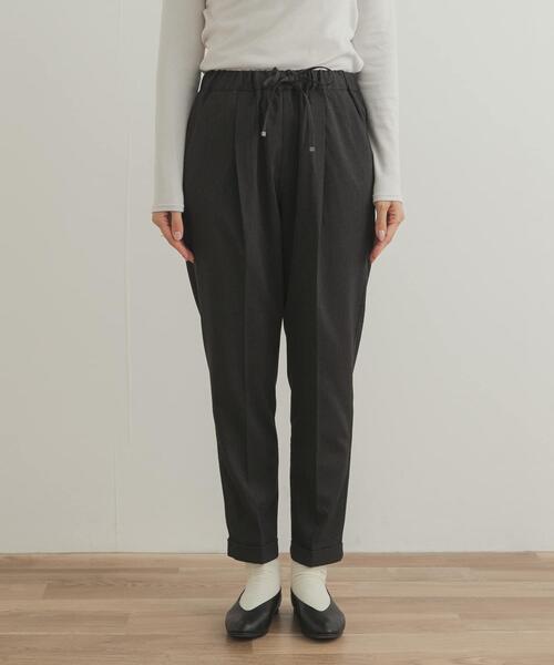 URBAN RESEARCH DOORS(アーバンリサーチドアーズ)の「ツイルストレッチテーパードイージーパンツ(その他パンツ・レディース・ブラック/カーキ/チャコールグレー・MEDIUM/X-SMALL/SMALL)」の20枚目の写真