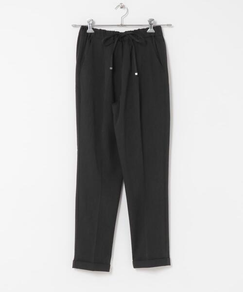 URBAN RESEARCH DOORS(アーバンリサーチドアーズ)の「ツイルストレッチテーパードイージーパンツ(その他パンツ・レディース・ブラック/カーキ/チャコールグレー・MEDIUM/X-SMALL/SMALL)」の11枚目の写真