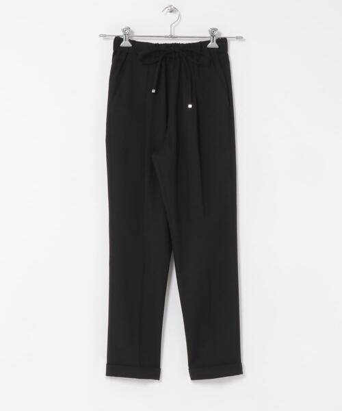 URBAN RESEARCH DOORS(アーバンリサーチドアーズ)の「ツイルストレッチテーパードイージーパンツ(その他パンツ・レディース・ブラック/カーキ/チャコールグレー・MEDIUM/X-SMALL/SMALL)」の8枚目の写真