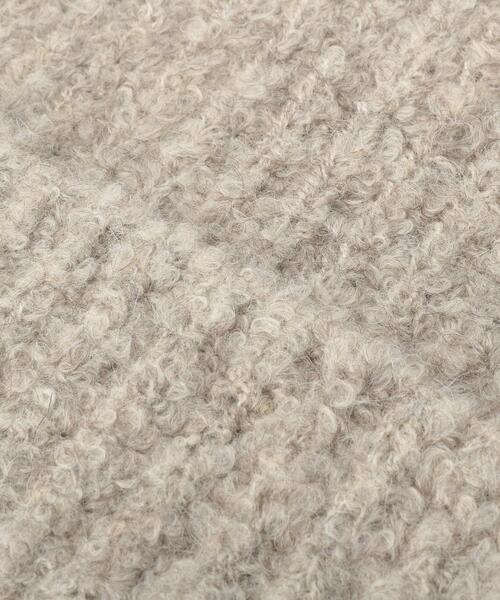 SHOO・LA・RUE（シューラルー）の「ねこみみニットワッチ（ニットキャップ/ビーニー・レディース・ナチュラル/ブラック・00）」の6枚目の写真